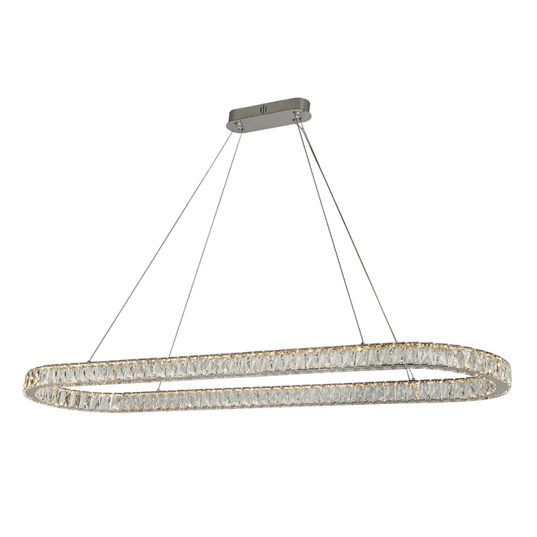 Подвесная люстра Newport 8580/140 C oval chrome М0071382 в Нижнем Новгороде