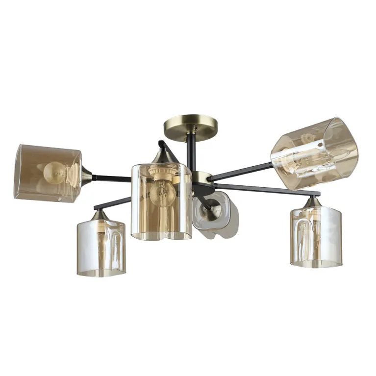 Люстра на штанге Arte Lamp Merci A4185PL-6BK в Нижнем Новгороде