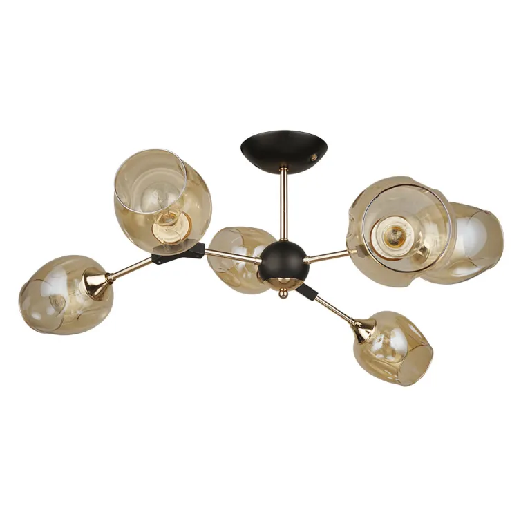 Люстра на штанге Arte Lamp Seppia A4211PL-6BK в Нижнем Новгороде