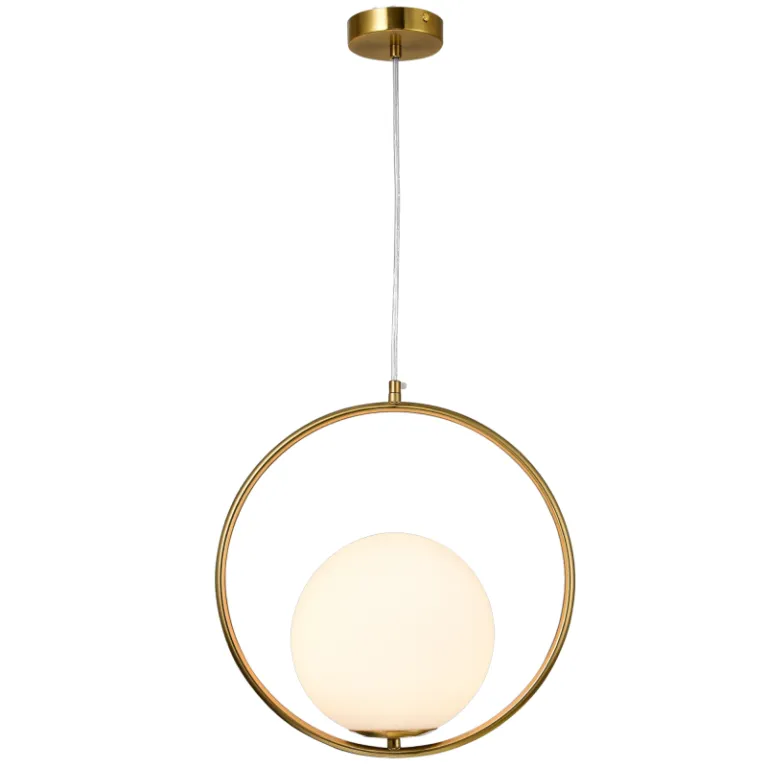 Подвесной светильник Natali Kovaltseva RENZO 81423/1W GOLD SATIN в Нижнем Новгороде