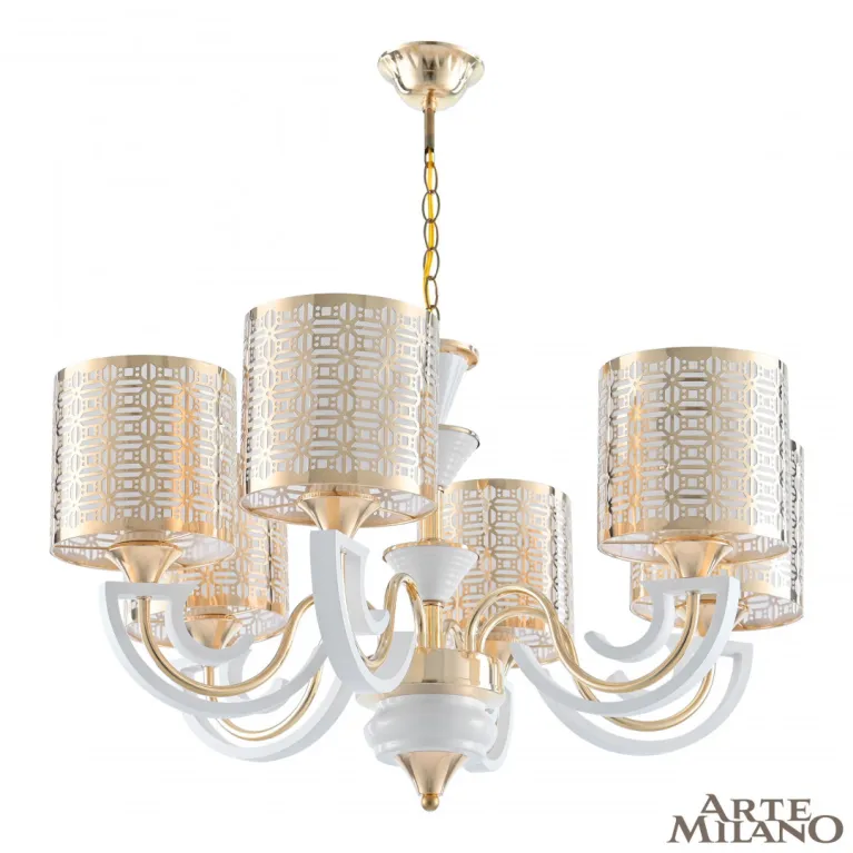 Подвесная люстра Arte Milano Florentia-8857 308857/6 Wh/Gd в Нижнем Новгороде