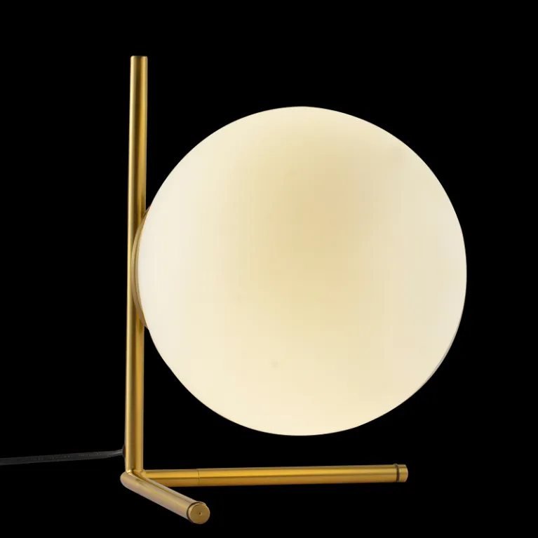 Настольная лампа Natali Kovaltseva RENZO II 81418/1T GOLD SATIN в Нижнем Новгороде