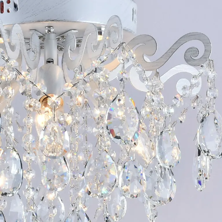 Потолочная люстра Reluce 04033-0.3-04 WH+SILVER PN в Нижнем Новгороде