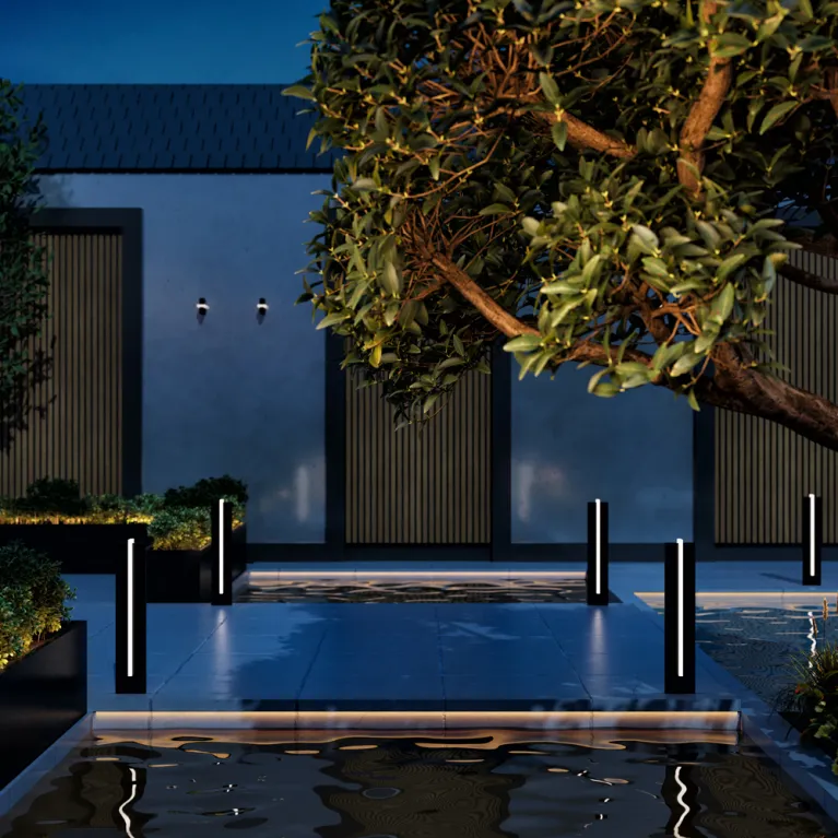 Уличный настенный светильник Maytoni Line O484WL-L6GF3K в Нижнем Новгороде