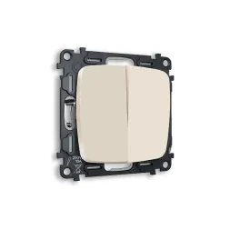 Комплект механизма 2-кл выключателя Ambrella Volt Omega MO323010