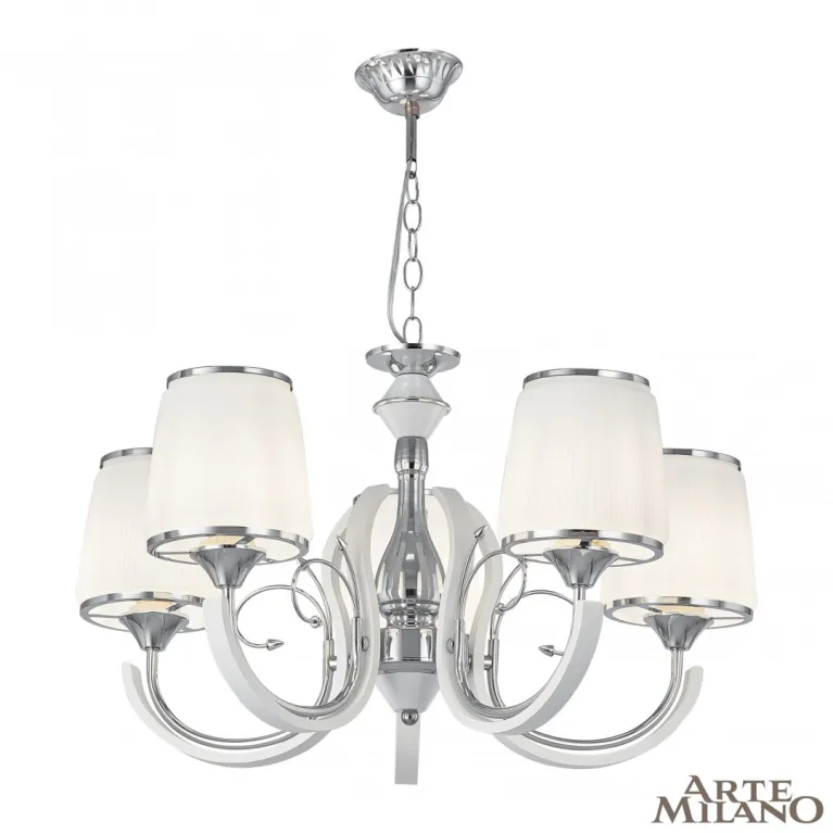 Подвесная люстра Arte Milano Florentia-9247 309247/5 Wh/Ni в Нижнем Новгороде