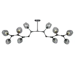 Люстра на штанге AM Group LOFT-10 BK