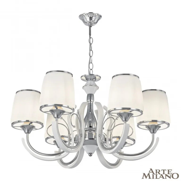 Подвесная люстра Arte Milano Florentia-9247 309247/6 Wh/Ni в Нижнем Новгороде