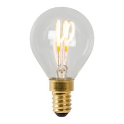 Лампа светодиодная диммируемая Lucide E14 3W 2700K прозрачная 49046/03/60