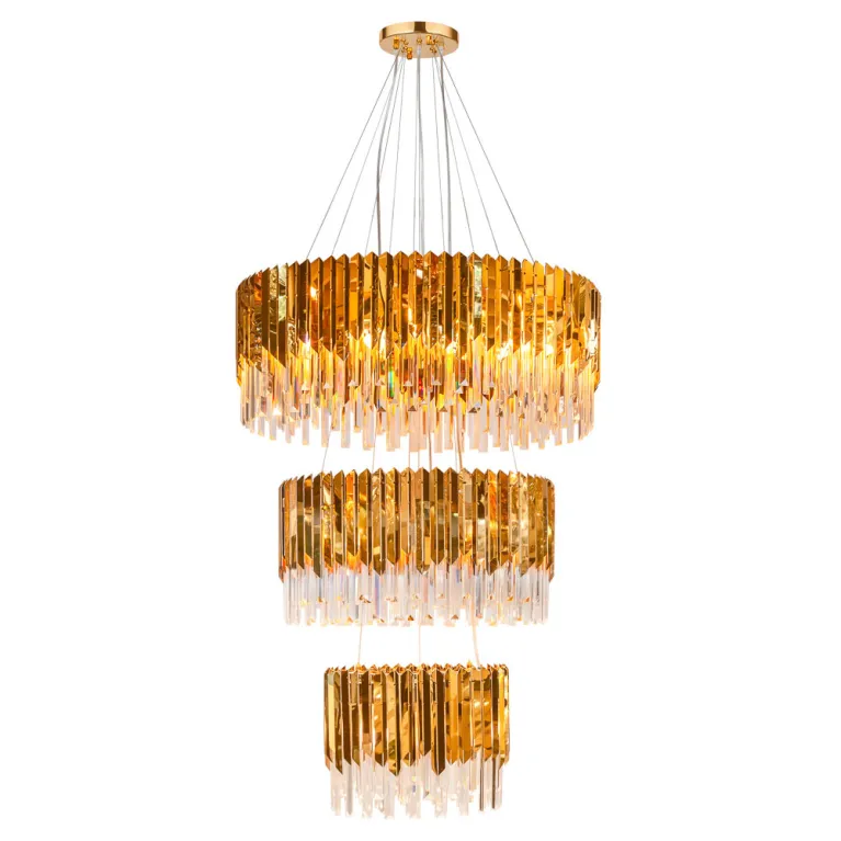 Каскадная люстра AM Group Roberto Cavalli L800-600-400 в Нижнем Новгороде