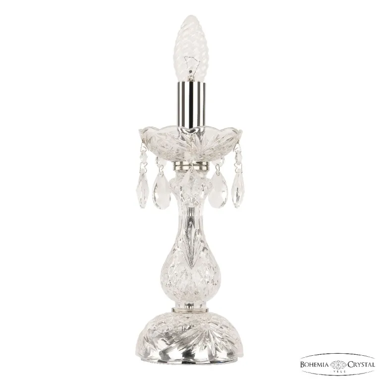 Настольная лампа Bohemia Ivele Crystal 101L/1-27 Ni в Нижнем Новгороде
