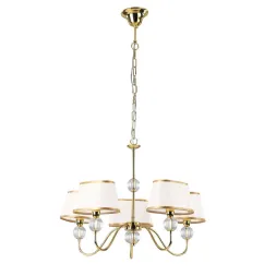 Подвесная люстра Arte Lamp Turandot A4021LM-5GO