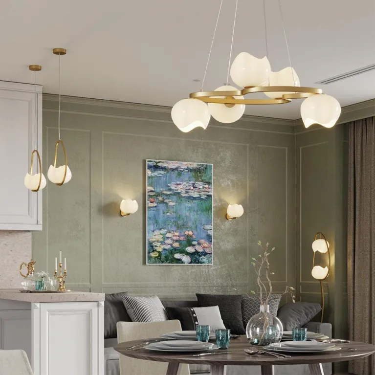 Подвесная люстра Odeon Light Waterlily 4873/3 в Нижнем Новгороде