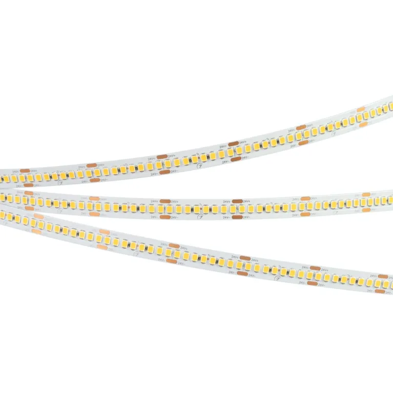 Светодиодная лента Arlight RT-A240-10mm 24V Warm3000 (22 W/m, IP20, 5m) (150 лм/Вт) 038745(1) в Нижнем Новгороде