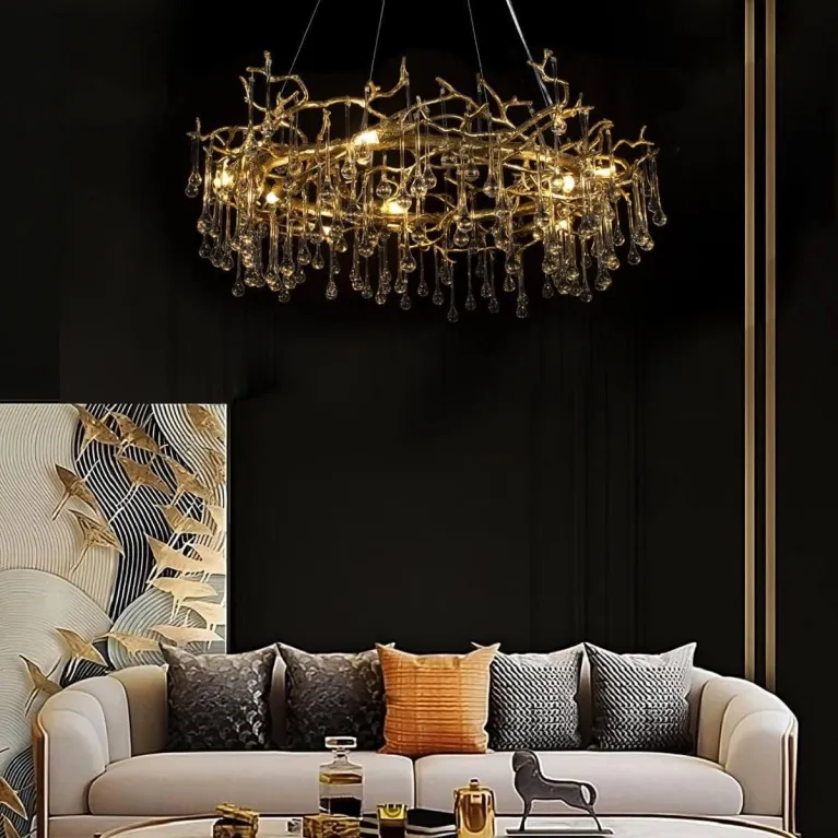 Подвесная люстра Loft IT Bijout 10068/800 GD в Нижнем Новгороде