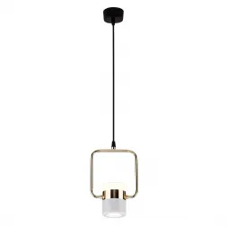 Подвесной светодиодный светильник Elektrostandard 50165/1 LED золото/белый 4690389141225