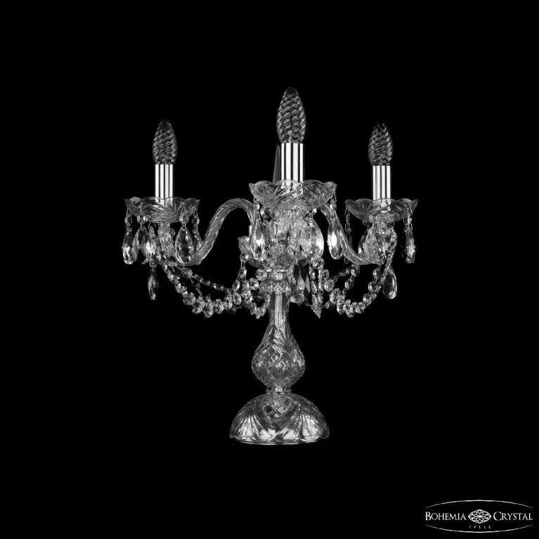 Настольная лампа Bohemia Ivele Crystal 1402L/3/141-39 Ni в Нижнем Новгороде
