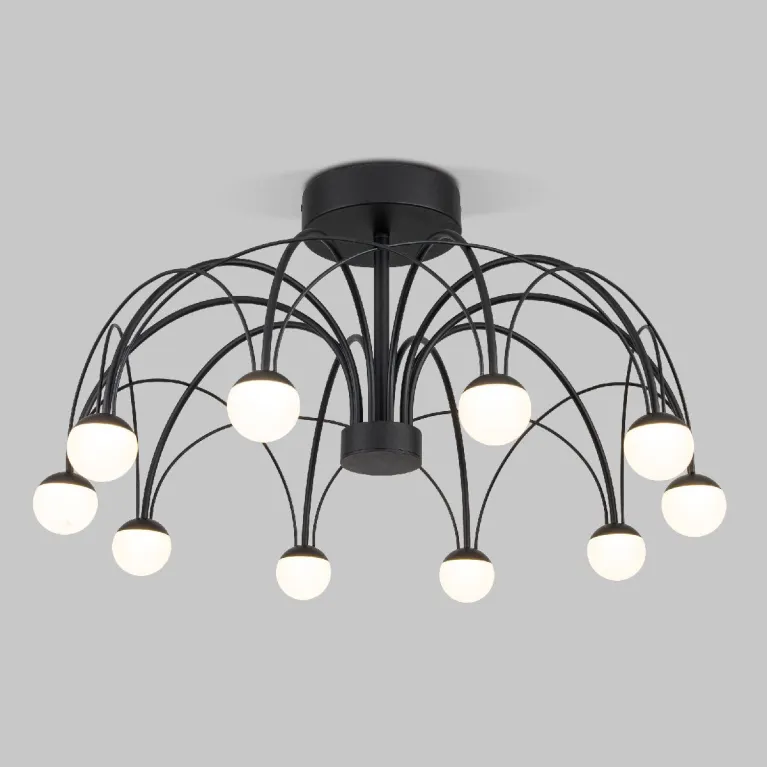 Люстра на штанге Eurosvet Ragno 90035/10 LED черный a069307 в Нижнем Новгороде