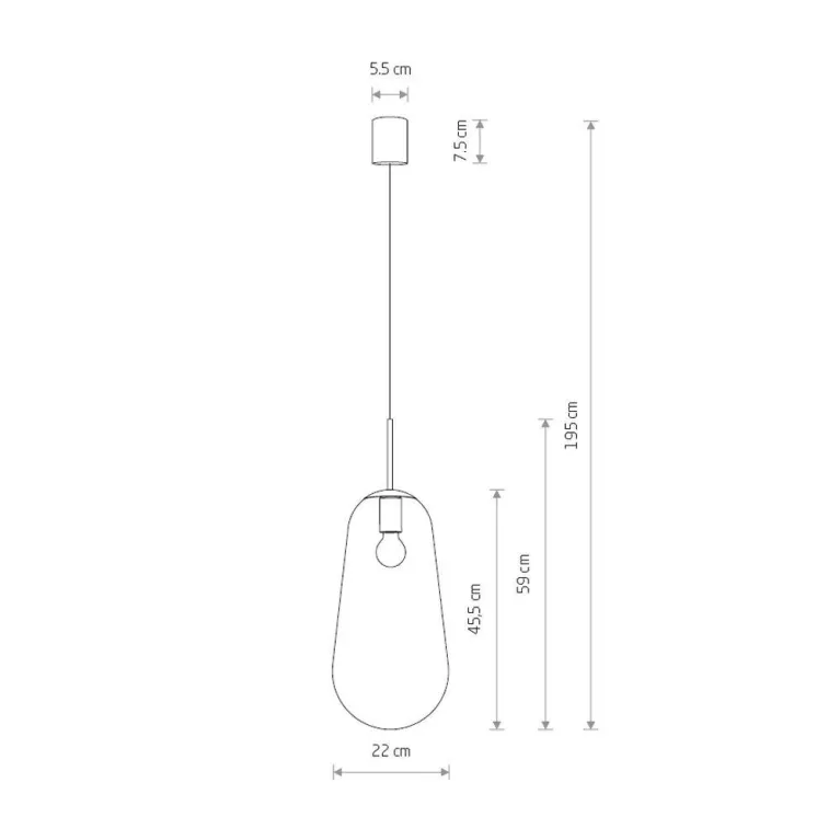 Подвесной светильник Nowodvorski Pear L 7797 в Нижнем Новгороде