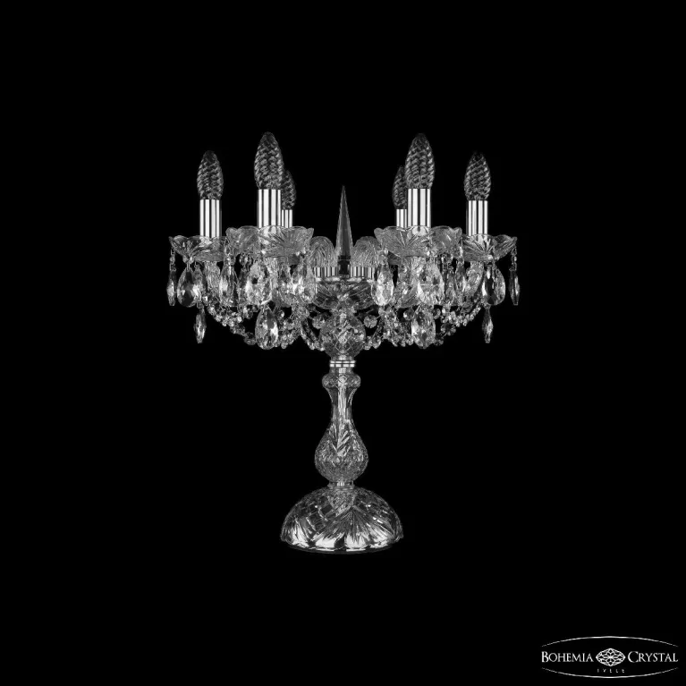 Настольная лампа Bohemia Ivele Crystal 1402L/6/141-47 Ni в Нижнем Новгороде