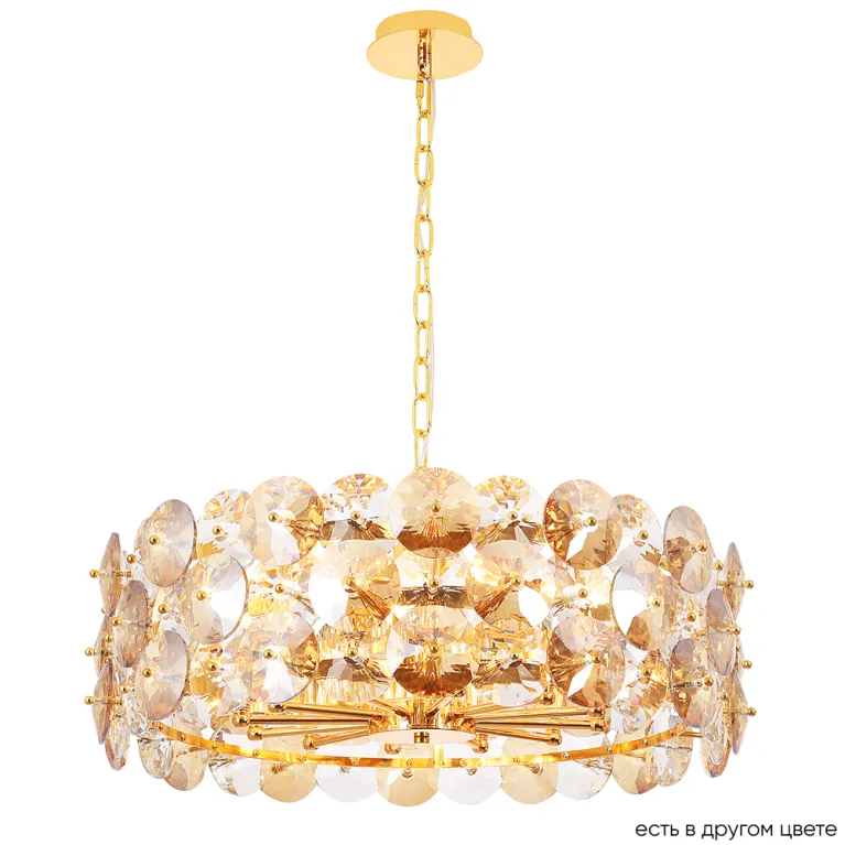 Подвесная люстра Crystal Lux CRYSTAL SP12 GOLD в Нижнем Новгороде