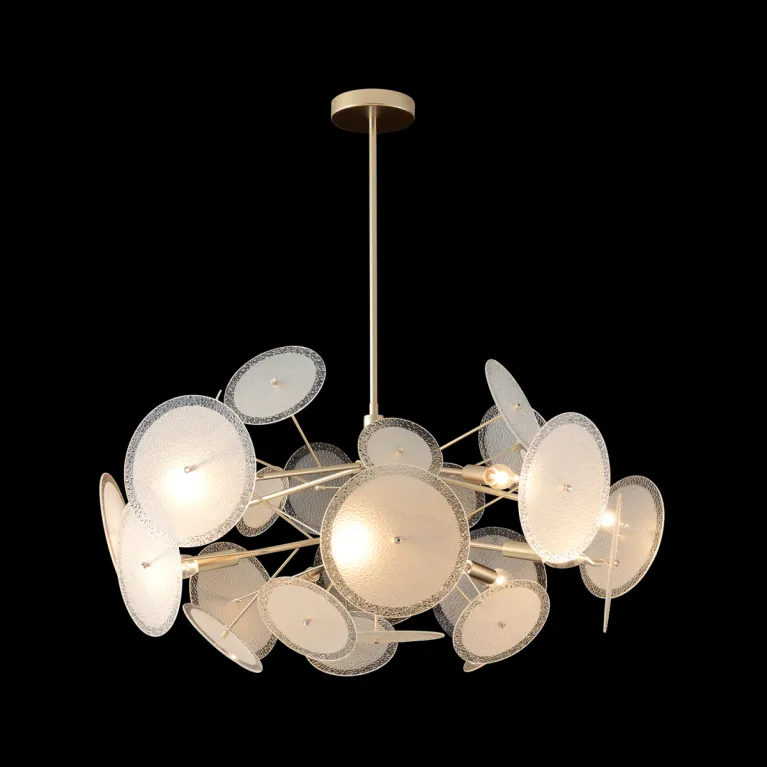 Люстра на штанге Crystal Lux DANDELION SP10 GOLD в Нижнем Новгороде