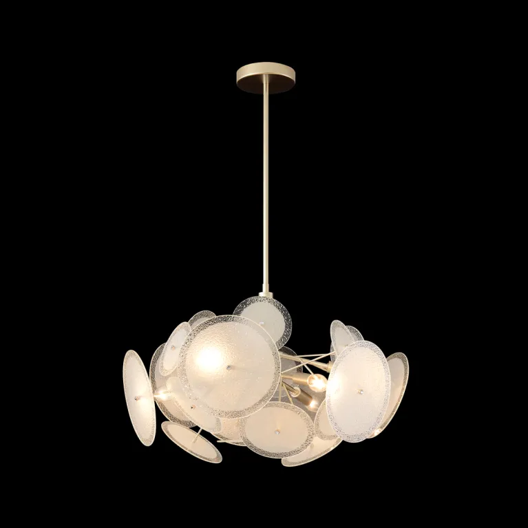 Люстра на штанге Crystal Lux DANDELION SP6 GOLD в Нижнем Новгороде