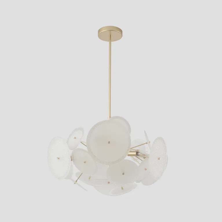 Люстра на штанге Crystal Lux DANDELION SP6 GOLD в Нижнем Новгороде