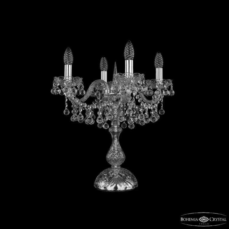 Настольная лампа Bohemia Ivele Crystal 1409L/4/141-47 Ni в Нижнем Новгороде
