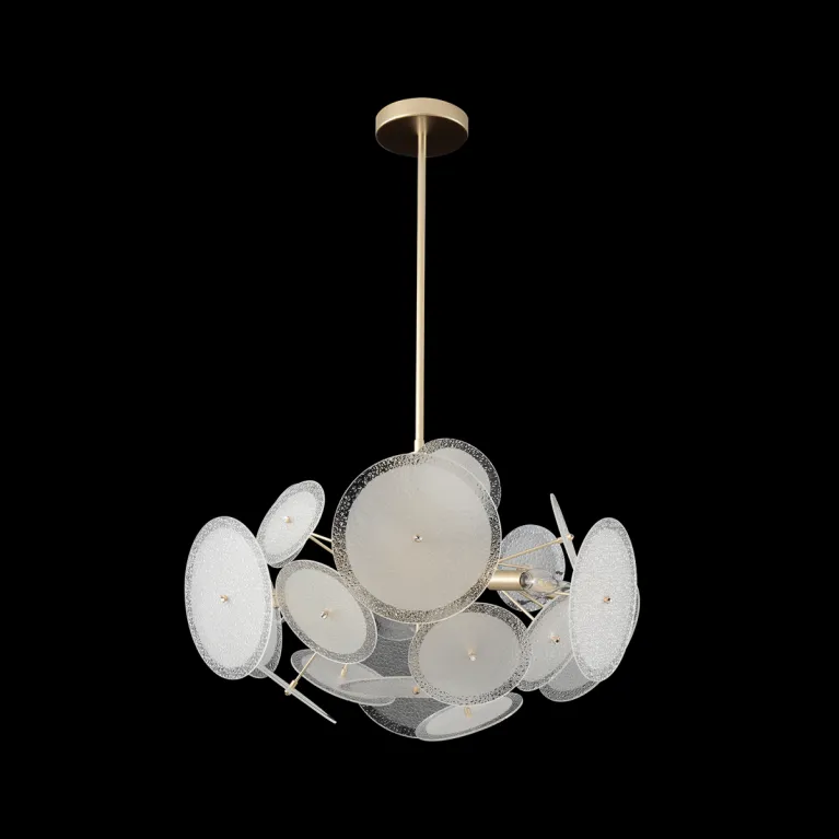 Люстра на штанге Crystal Lux DANDELION SP6 GOLD в Нижнем Новгороде