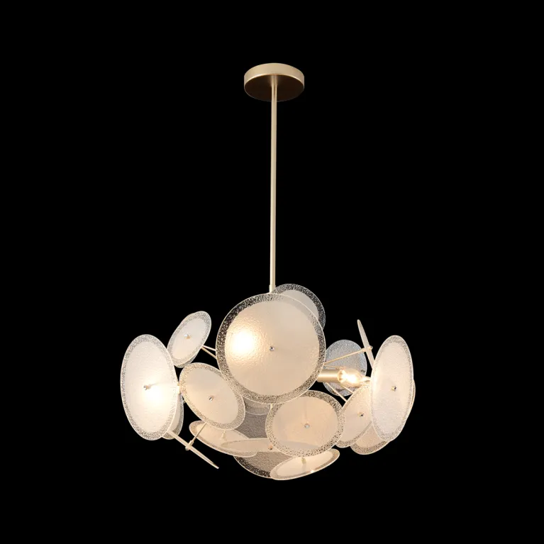 Люстра на штанге Crystal Lux DANDELION SP6 GOLD в Нижнем Новгороде