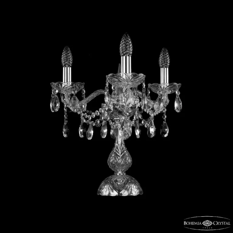 Настольная лампа Bohemia Ivele Crystal 1413L/3/141-39 Ni в Нижнем Новгороде