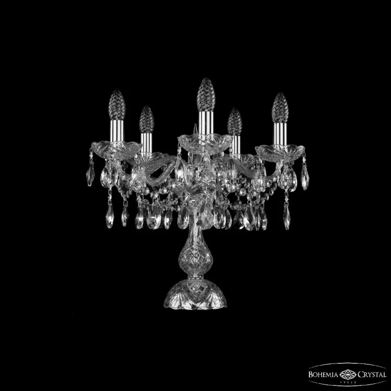 Настольная лампа Bohemia Ivele Crystal 1413L/5/141-39 Ni в Нижнем Новгороде