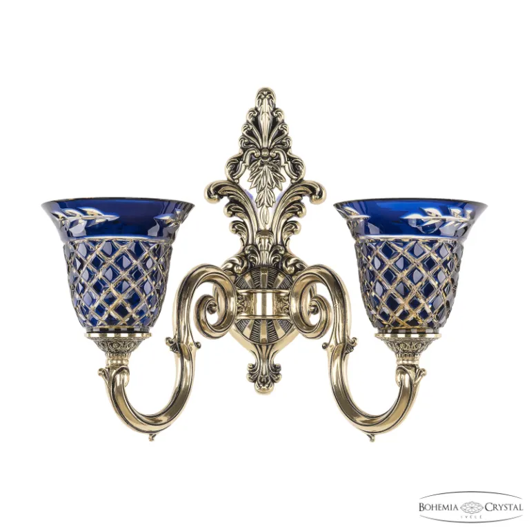 Бра Bohemia Ivele Verona 7203B13/2/175 GB P2 U Amber-Blue/H-1J в Нижнем Новгороде