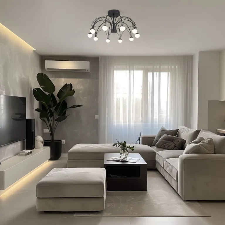 Люстра на штанге Eurosvet Ragno 90035/10 LED черный a069307 в Нижнем Новгороде