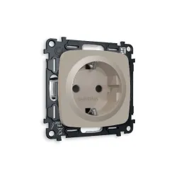 Комплект механизма розетки с/з со шторками Ambrella Volt Omega MO367010