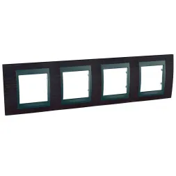 Рамка 4-постовая Schneider Electric Unica Top MGU66.008.2M3