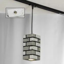 Трековый светильник однофазный Lussole Track Lights LSP-9684-TAW