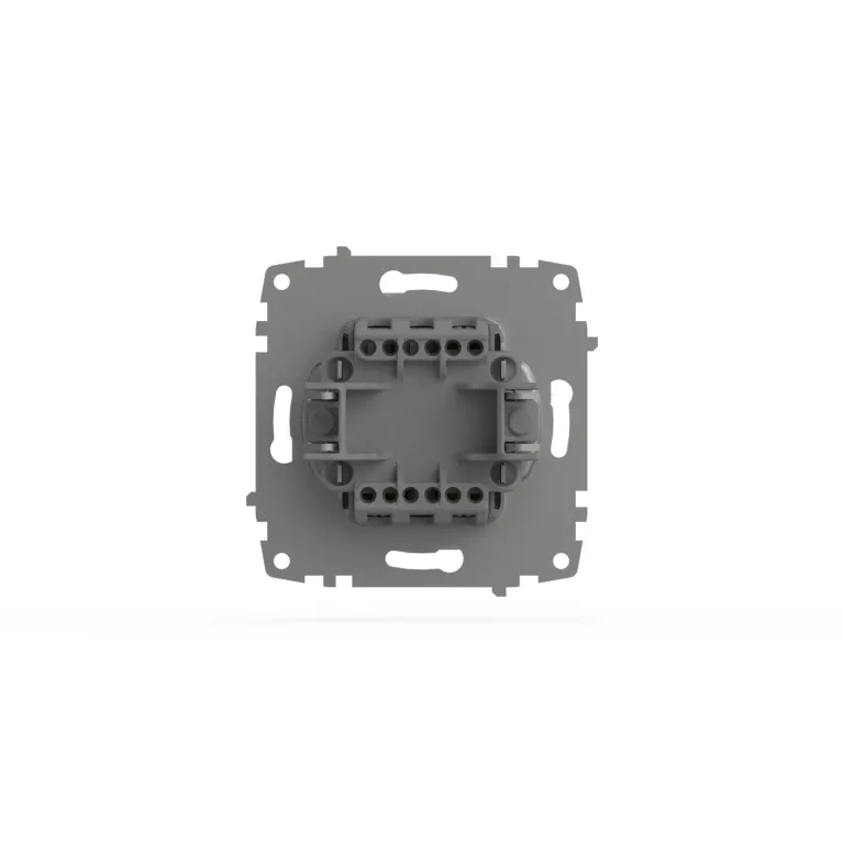 Выключатель двухклавишный ELBI Zena Vega 609-015600-202 в Нижнем Новгороде