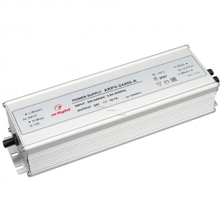 Блок питания Arlight ARPV-24400-A 24V 400W IP67 16,7A 026456(1) в Нижнем Новгороде
