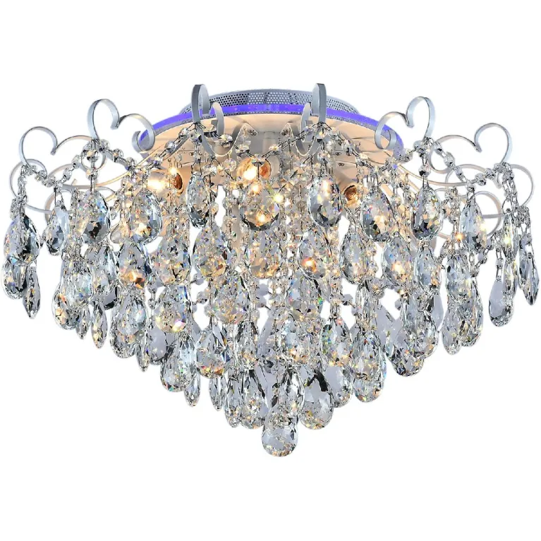 Потолочная люстра Reluce 04024-0.3-07 WH+SILVER PN+RGB в Нижнем Новгороде