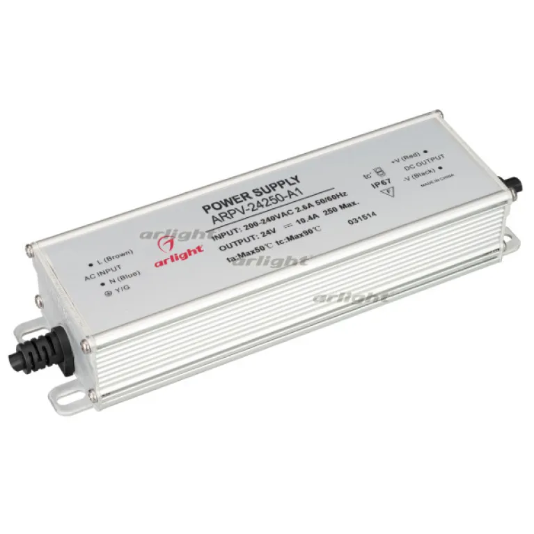 Блок питания Arlight ARPV-24250-A1 24V 250W IP67 10.4A 031514 в Нижнем Новгороде