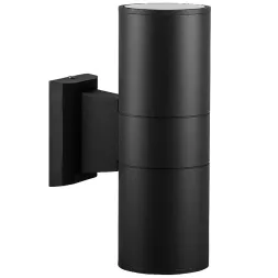 Уличный настенный светильник AM Group AM118Sh-2201BK