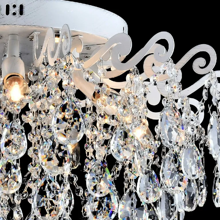 Потолочная люстра Reluce 04033-0.3-07 WH+SILVER PN в Нижнем Новгороде