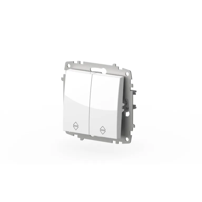 Переключатель двухклавишный проходной ELBI Zena Vega 609-015600-211 в Нижнем Новгороде