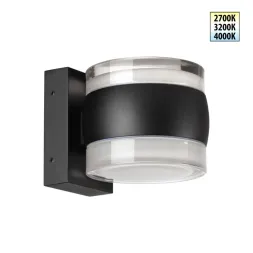 Уличный настенный светильник с переключателем цв. температуры Novotech Street Estima 359720