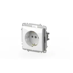 Розетка с заземлением ELBI Zena Vega 609-015600-217