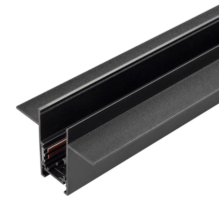 Встраиваемый магнитный шинопровод Arlight MAG-ORIENT-TRACK-2653-FDW-2000 (BK, FLAT) 041438 в Нижнем Новгороде