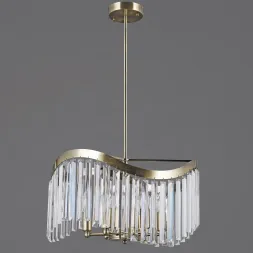 Люстра на штанге Illumico IL3475-6PSQ-25AB ELITE