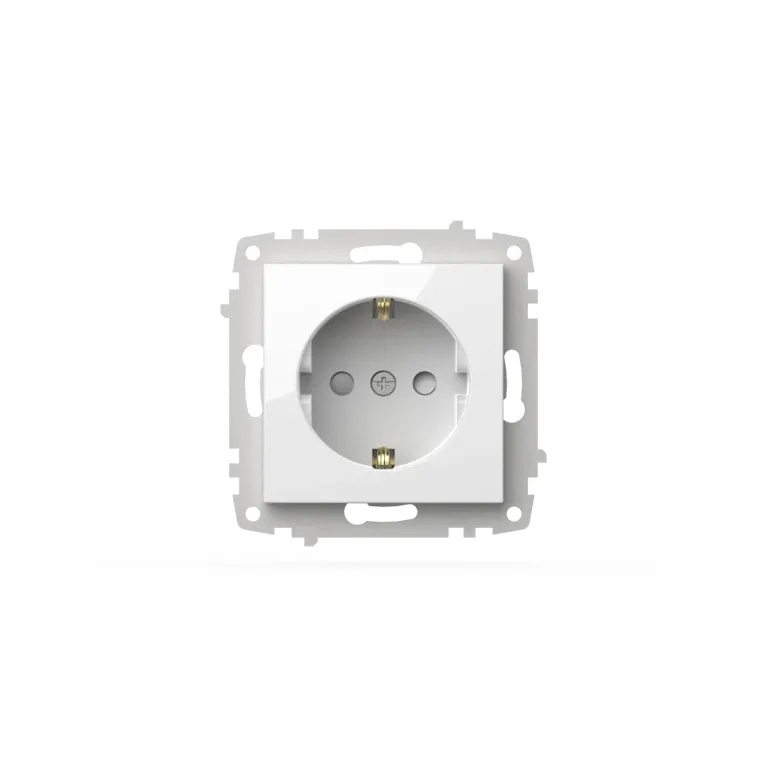 Розетка с заземлением и защитой от детей ELBI Zena Vega 609-015600-243 в Нижнем Новгороде